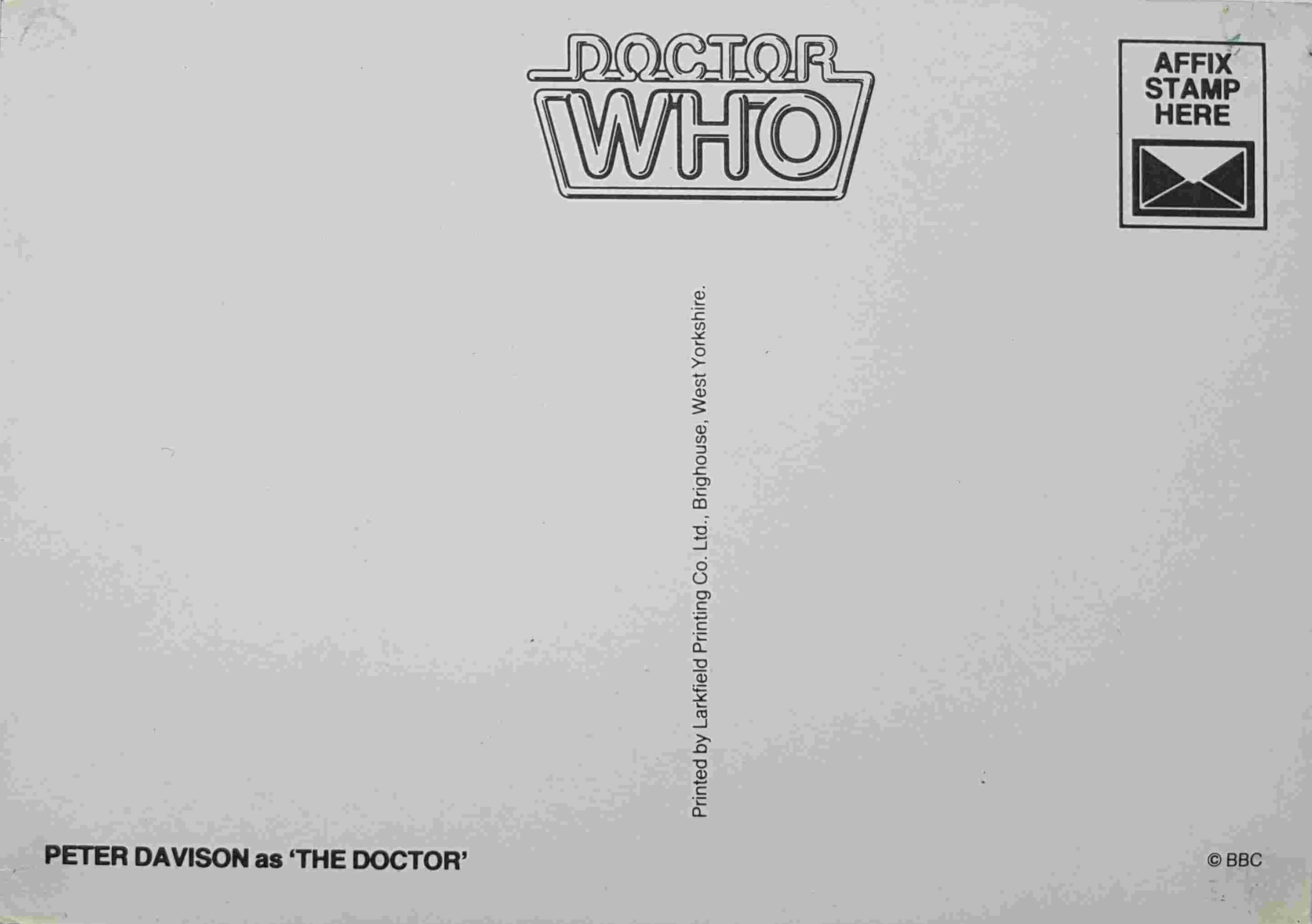Picture of PC-DW-PD Doctor Who - Peter Davison by artist Unknown from the BBC records and Tapes library